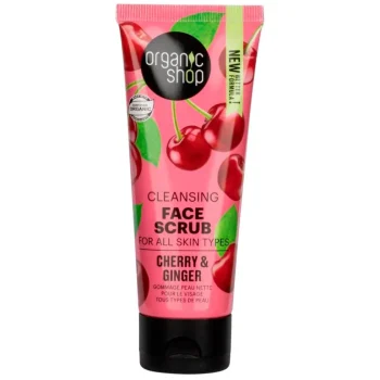 Sale Organic Shop Cherry & Ginger Cleansing Face Scrub