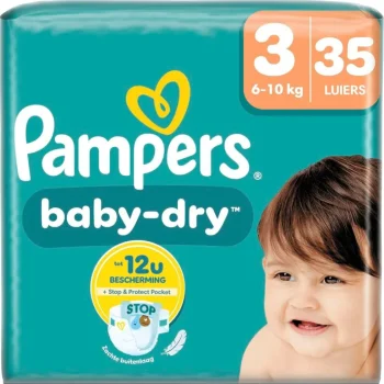 Sale Pampers Baby-Dry Maat 3 Luiers
