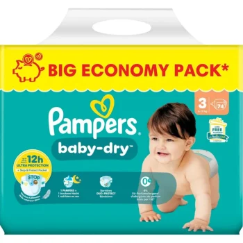 Online Pampers Baby-Dry Maat 3 Luiers