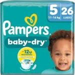Online Pampers Baby-Dry Maat 5 Luiers