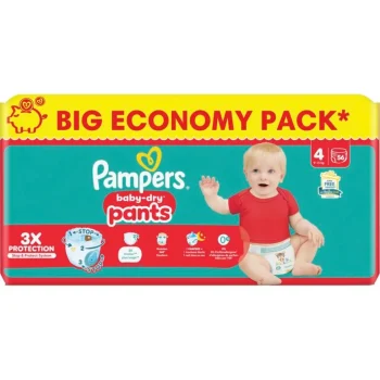 Sale Pampers Baby-Dry Pants Maat 4 Luierbroekjes
