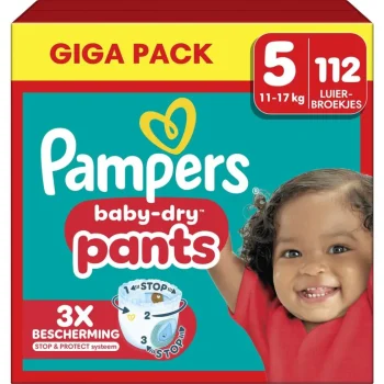 Hot Pampers Baby-Dry Pants Maat 5 Luierbroekjes