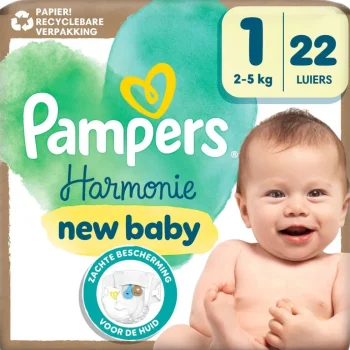 Discount Pampers Harmonie Maat 1 Luiers
