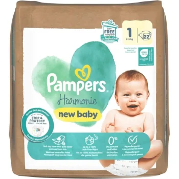 Discount Pampers Harmonie Maat 1 Luiers