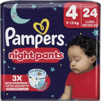 Clearance Pampers Night Pants Maat 4 Luierbroekjes