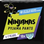 Clearance Ninjamas Pampers Jongens 4-7 Jaar Pyjama Pants