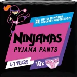 Hot Ninjamas Pampers Meisjes 4-7 Jaar Pyjama Pants