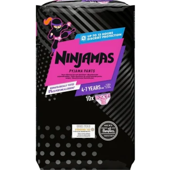 Hot Ninjamas Pampers Meisjes 4-7 Jaar Pyjama Pants