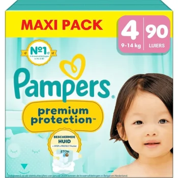 Hot Pampers Premium Protection Maat 4 Luiers
