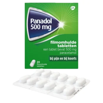 New Panadol 500mg Paracetamol Filmomhulde Tabletten