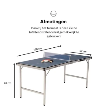 Online Pegasi Tafeltennistafel Mini Sport