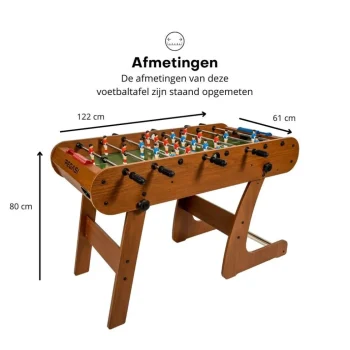 Clearance Pegasi Voetbaltafel Active Inklapbaar