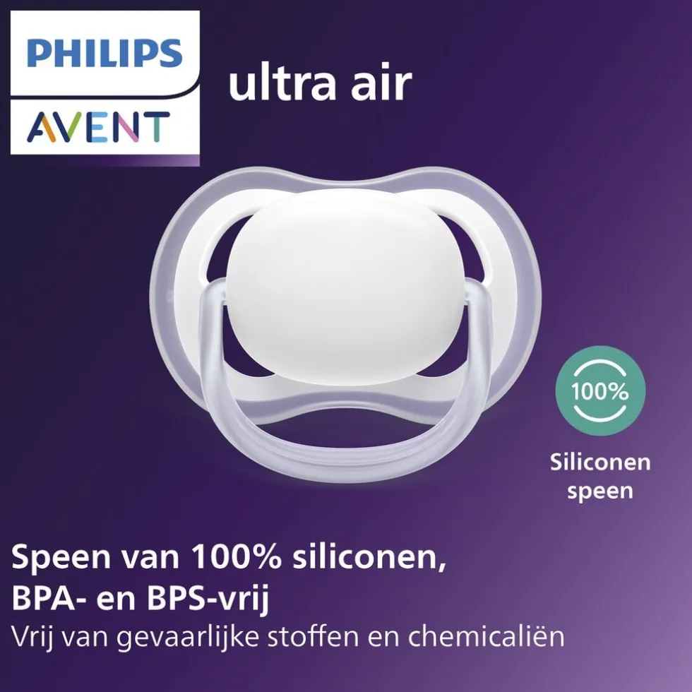 philips-avent-soother-ultra-ai-voufpGuq-2.webp Best Philips Avent Soother Ultra Air 6-18M SCF376/29 Nighttime Fopspeen