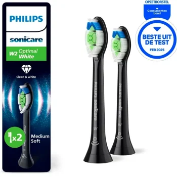 Fashion Philips Sonicare W2 Optimal White HX6062/88 Opzetborstels