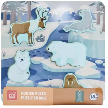 Outlet Playing Kids Arctic Puzzel