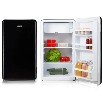 Fashion PRIMO PR151RKZ Energie E Retro Koelkast 93 L