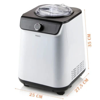 Online PRIMO PR401IM Roomijsmachine Met Compressor 1.2L