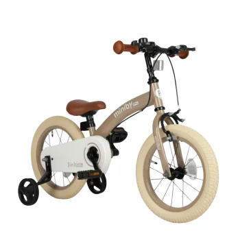 New Qplay Miniby Kinderfiets 14 Inch 3 In 1 Loopfiets
