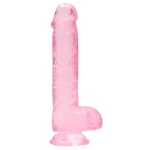 Fashion Real Rock Crystal Clear Dildo
