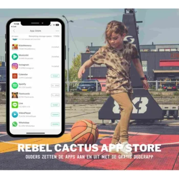 Online Rebel Cactus GPS Kindersmartwatch GO Incl. Gratis Lebara Simkaart Met Tegoed