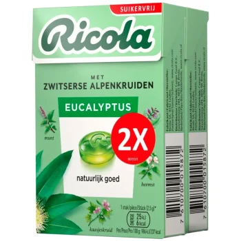 Sale Ricola Eucalyptus Kruidenpastilles