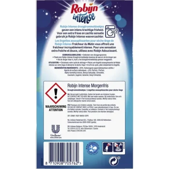 Outlet Robijn Intense Droogtrommeldoekjes