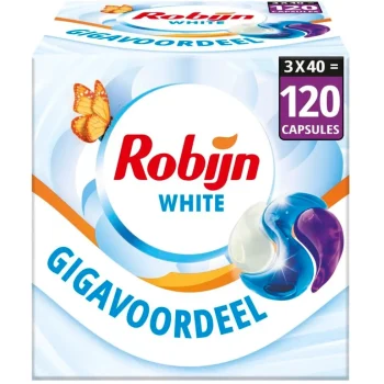 Discount Robijn Stralend Wit 3-in-1 Wasmiddelcapsules