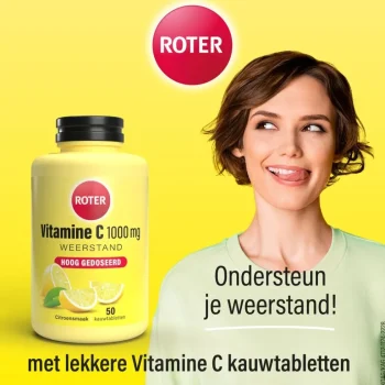 Online Roter Vitamine C 1000 Mg Sterk Kauwtabletten