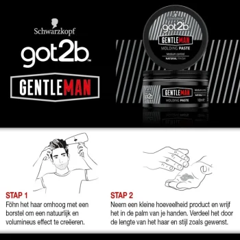 Discount Got2B Schwarzkopf Gentleman Molding Paste