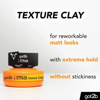 Discount Got2B Schwarzkopf I Styler Texture Clay