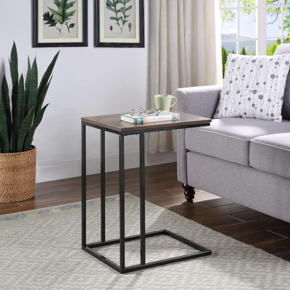 sensahome-antieke-houten-bijze-jfNuaomx-3.webp Sale SensaHome Antieke Houten Bijzettafel Sofa Bloemenplank