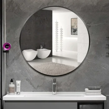 Clearance SensaHome Moderne Design Ronde Wandspiegel