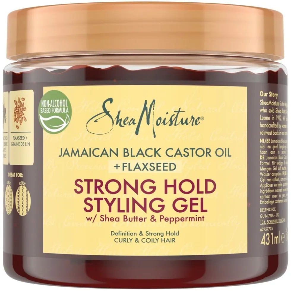 sheamoisture-jamaican-black-ca-iCwJVujq-0.webp Sale SheaMoisture Jamaican Black Castor Oil + Flaxseed Strong Hold Styling Gel