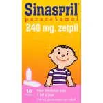 New Sinaspril Paracetamol 240mg Zetpillen