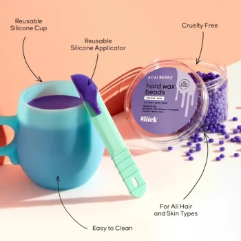 Sale Sliick At Home Microwave Waxing Kit