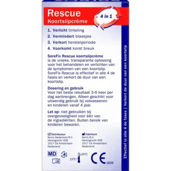 Best Sorefix Rescue Koortslipcrème