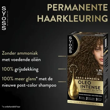 Clearance Syoss Oleo Intense 5-86 Lichtbruin Haarkleuring