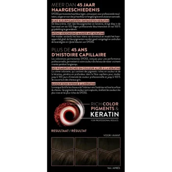 Fashion Syoss Professional Performance 3-1 Donkerbruin Permanente Haarkleuring