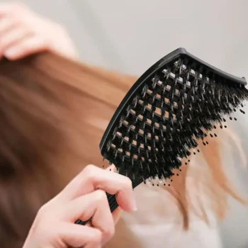 Discount TBC Ontklittende Haarborstel Met Natuurlijk Varkenshaar