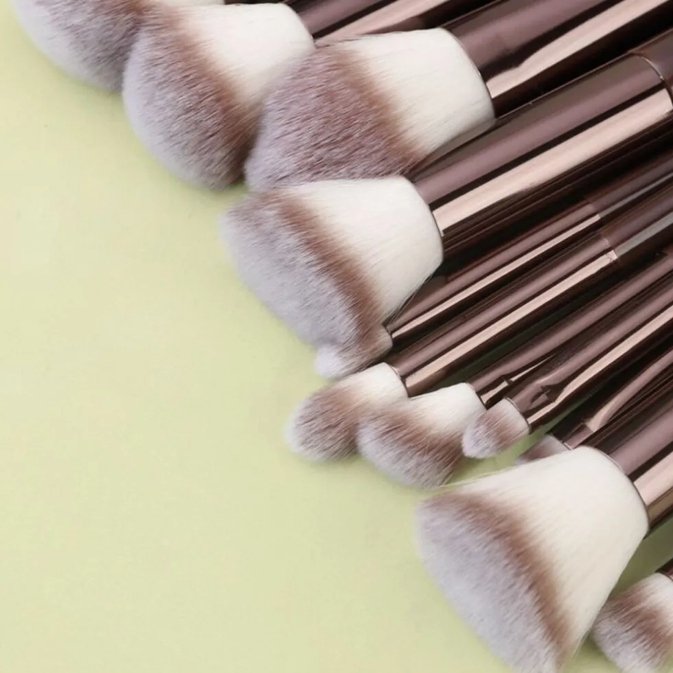 technique-pro-chocolate-bronze-dIrMgCMJ-2.webp Hot Technique PRO Chocolate Bronze Make-up Kwastenset - 11 Make-up Kwasten