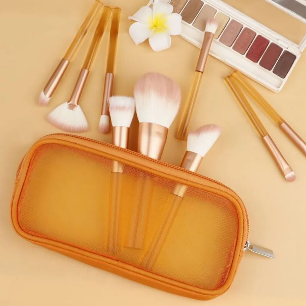 technique-pro-translucent-perf-UEhbrsUv-4.webp Outlet Technique PRO Translucent Perfection Make-up Kwastenset - 9 Make-up Kwasten Met Zakje (ORANJE)