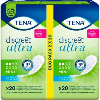 Clearance Tena Discreet Ultra Mini Verbanden