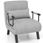 Sale Trendmix 4-in-1 Uitklapbare Slaapstoel Slaapbank Met 6 Standen Verstelbare Rugleuning