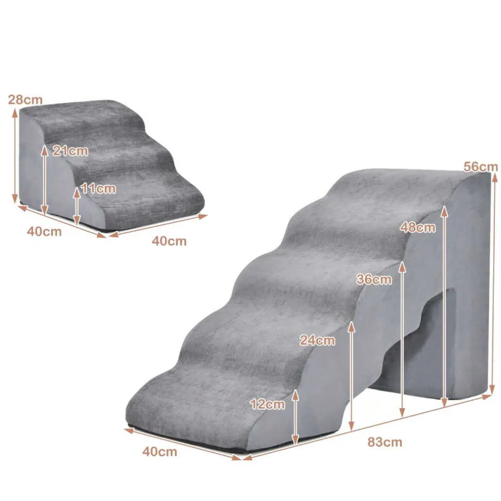 trendmix-twee-delige-huisdiert-dgCzLSvl-1.webp Online Trendmix Twee Delige Huisdiertrap Voor Grote En Kleine Honden En Katten Met Afneembare Hoes