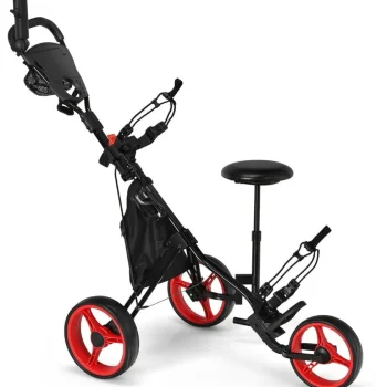 Outlet Trendmix Verstelbare Lichtgewicht Golf Trolley Met 3 Wielen