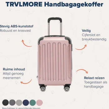 Online TRVLMORE Handbagage Koffer