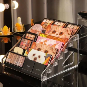 Hot UNIQ Acryl Organizer Voor Make-up/Nagellak Met 7 Niveaus