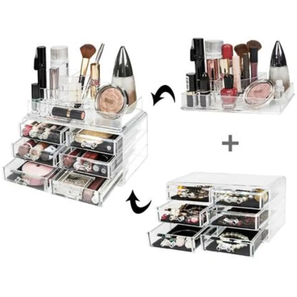 uniq-makeup-organizer-met-6-la-DEFJxABM-1.webp Discount UNIQ Makeup Organizer Met 6 Laden, SF-1158 (U340)