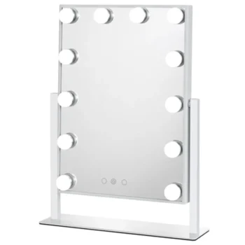 Clearance UNIQ New York Mega - Make-up Spiegel Met 12 LED Lampen