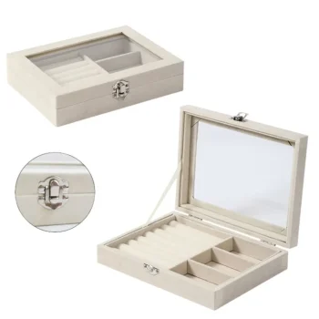 Clearance UNIQ Velvet Touch Sieradendoos